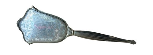 Vtg silver vanity brush - vtg,